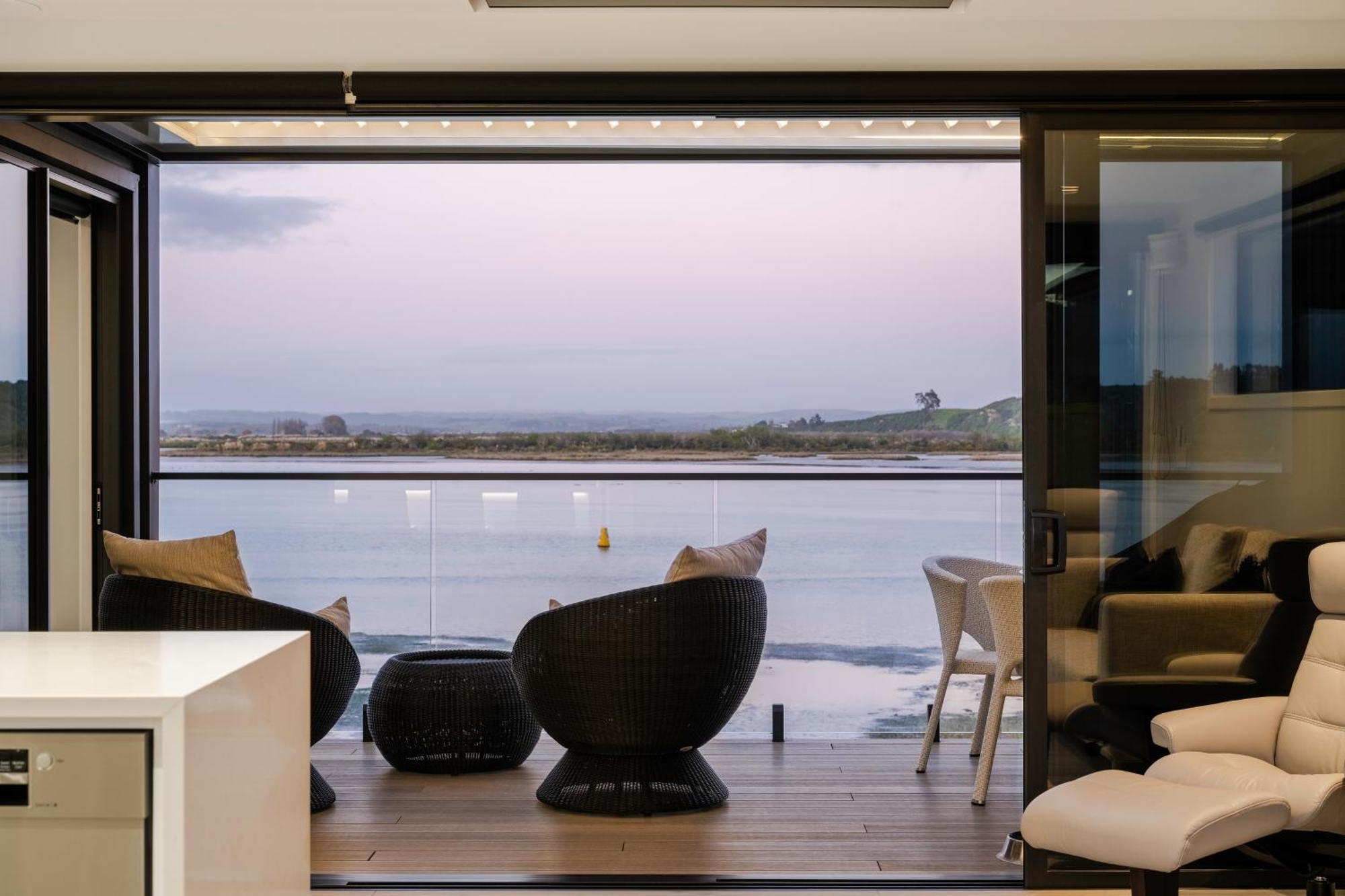 Pukehina Estuary Sunset Views Townhouse & Studio Eksteriør bilde