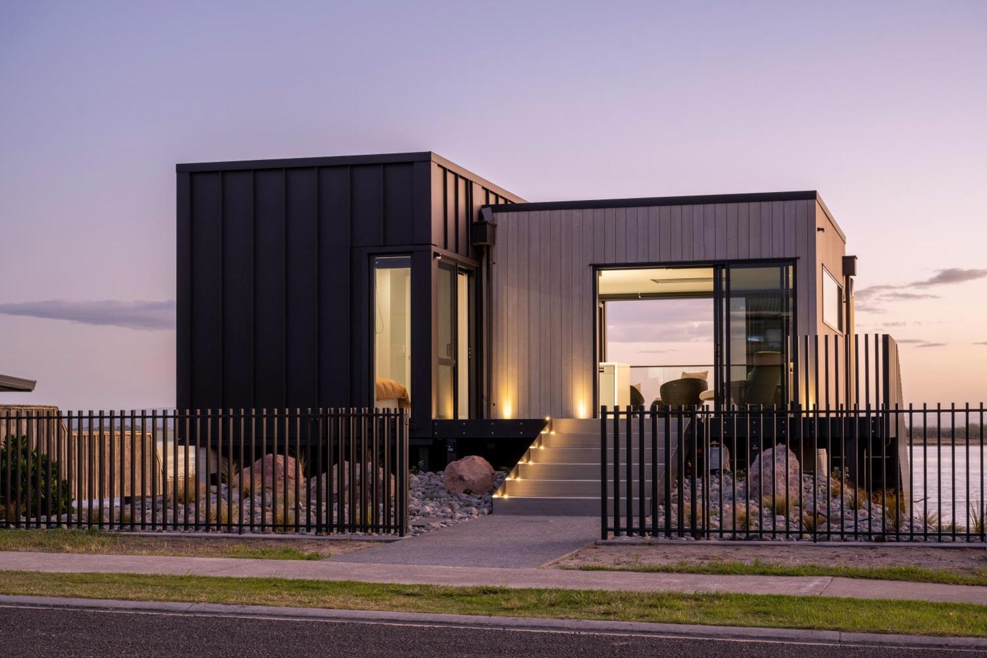 Pukehina Estuary Sunset Views Townhouse & Studio Eksteriør bilde