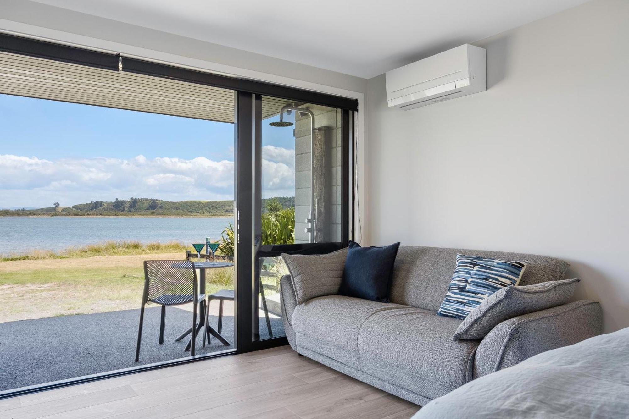 Pukehina Estuary Sunset Views Townhouse & Studio Eksteriør bilde