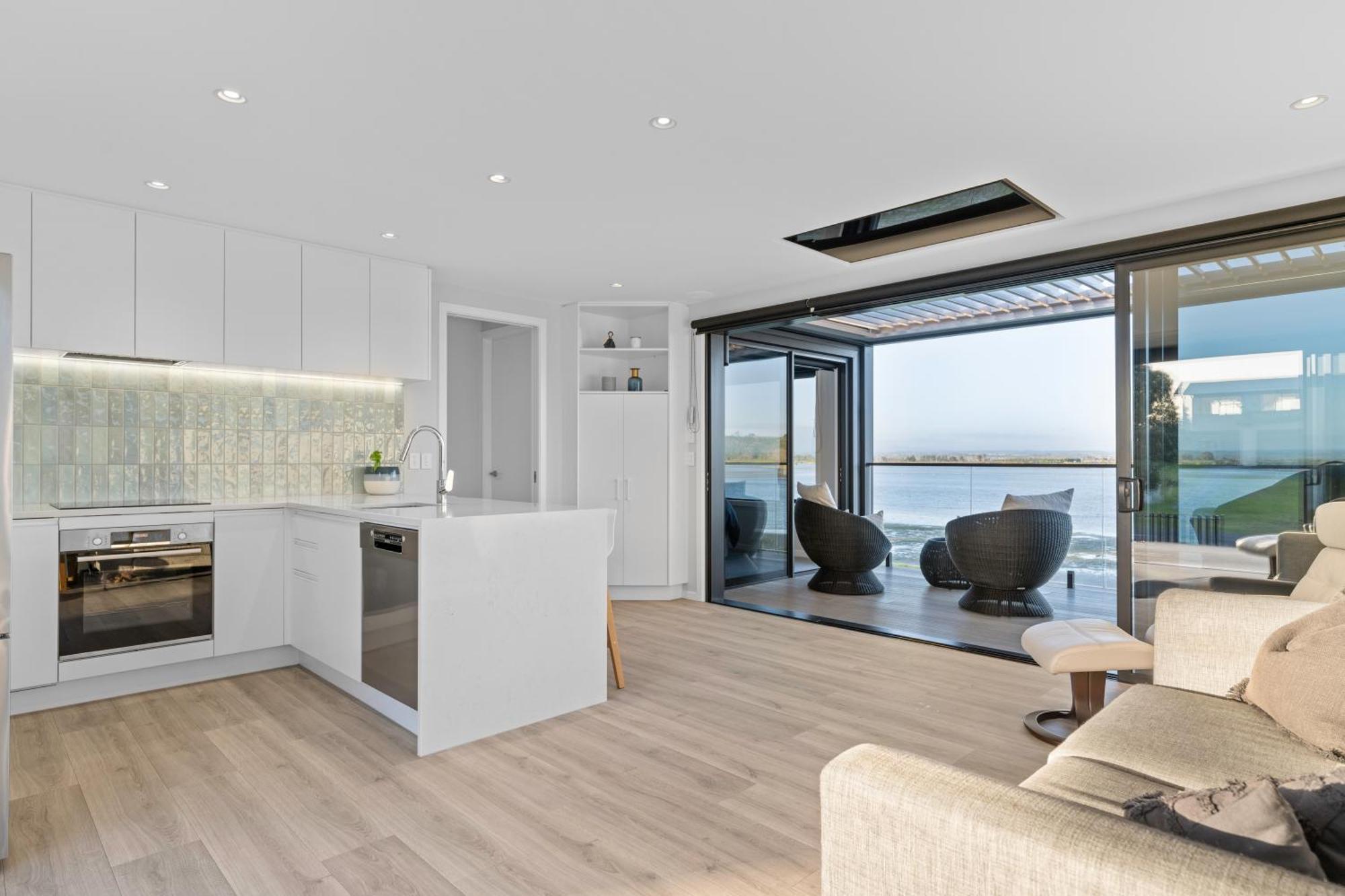 Pukehina Estuary Sunset Views Townhouse & Studio Eksteriør bilde