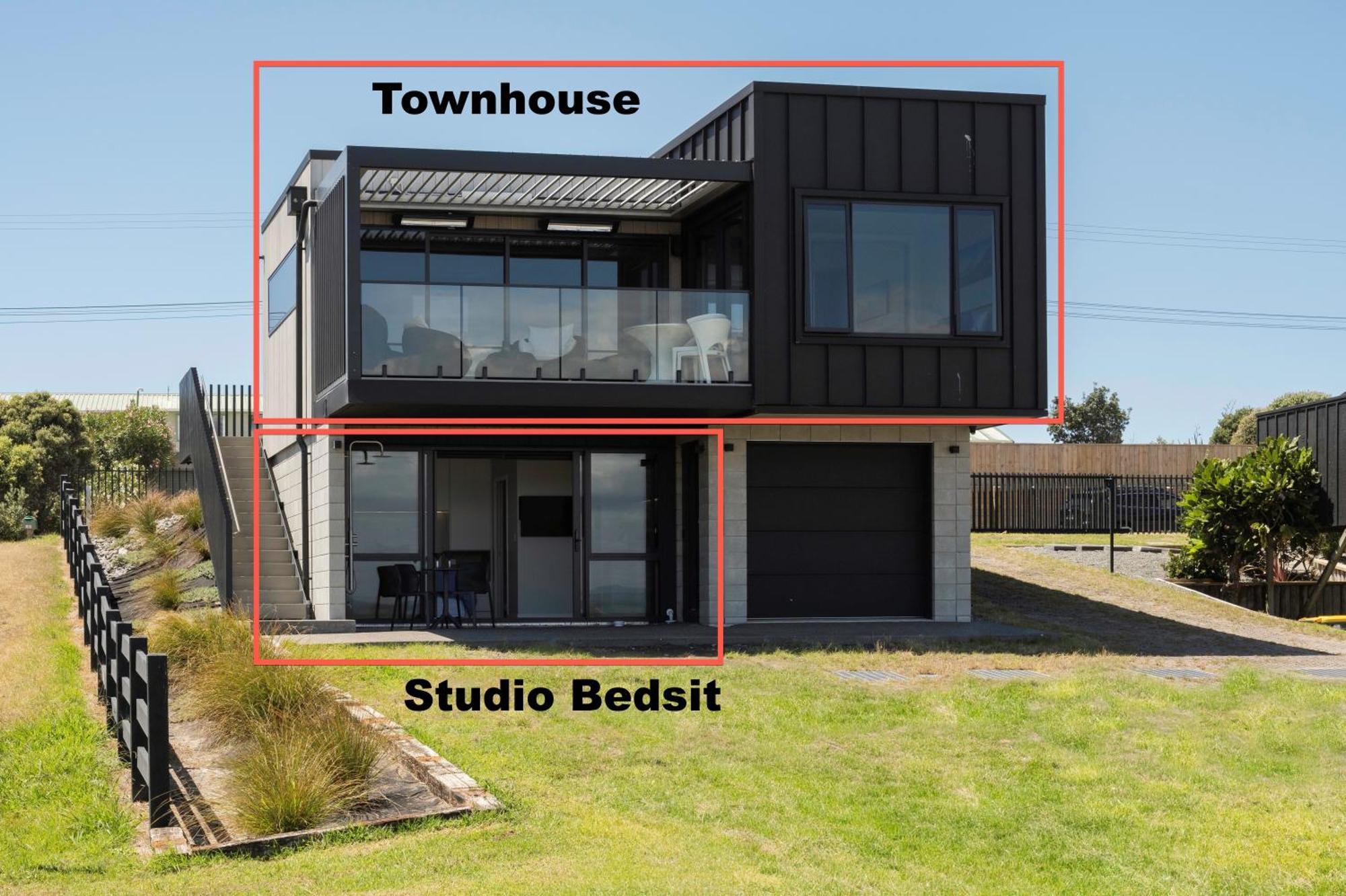Pukehina Estuary Sunset Views Townhouse & Studio Eksteriør bilde